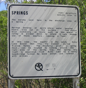 Picture of Sign at Stop 12